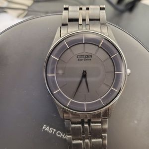 Citizen men's stiletto black dress watch